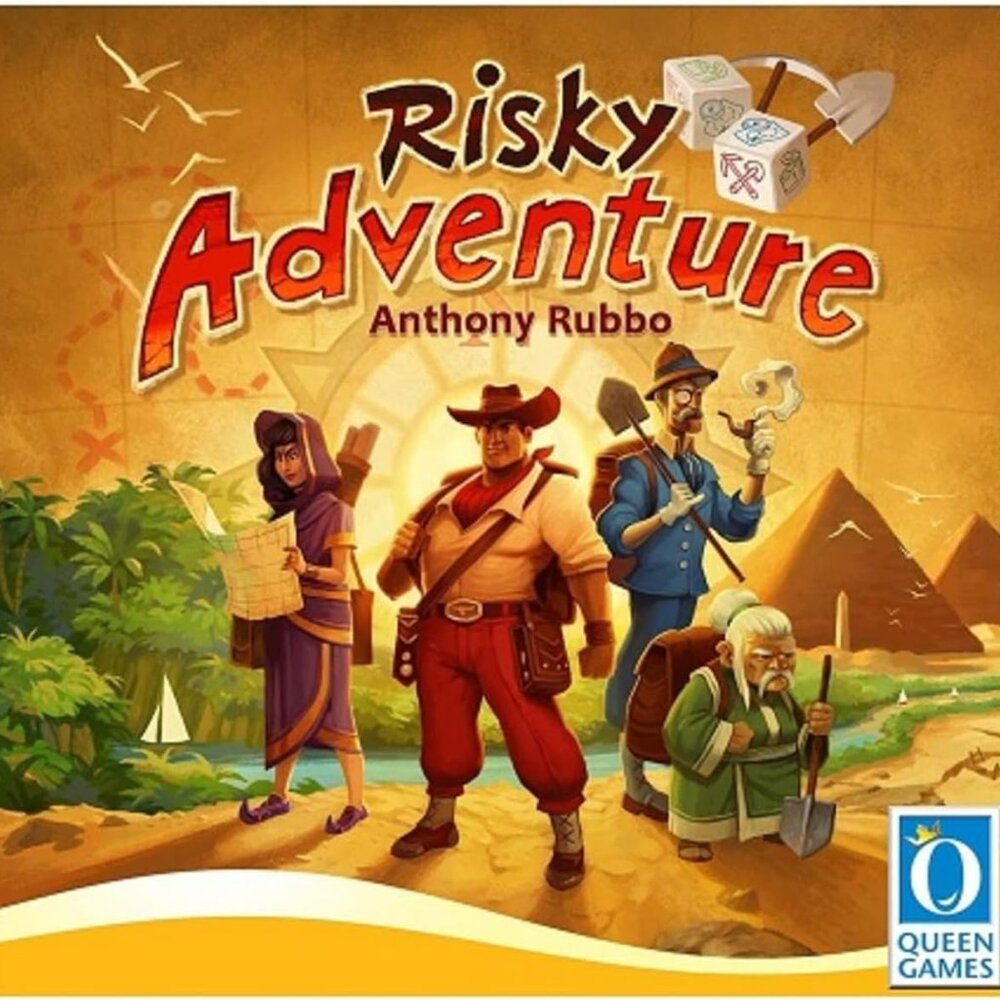 Risky Adventure Board Game (2-4 Player)